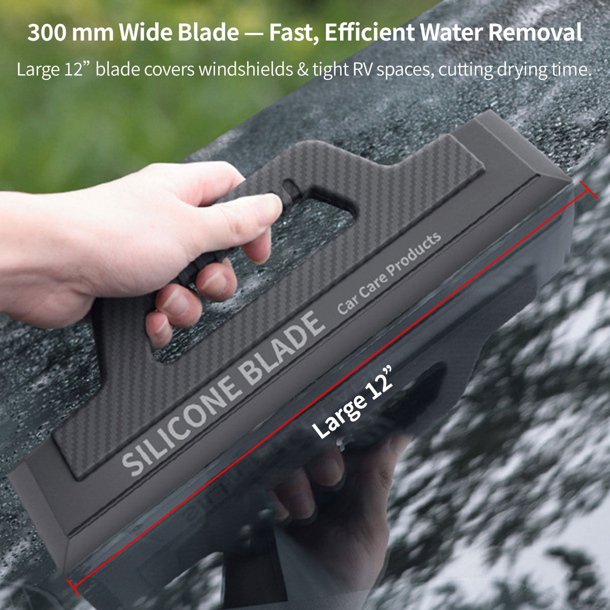 Car Window Wiper Squeegee Made of Silicone