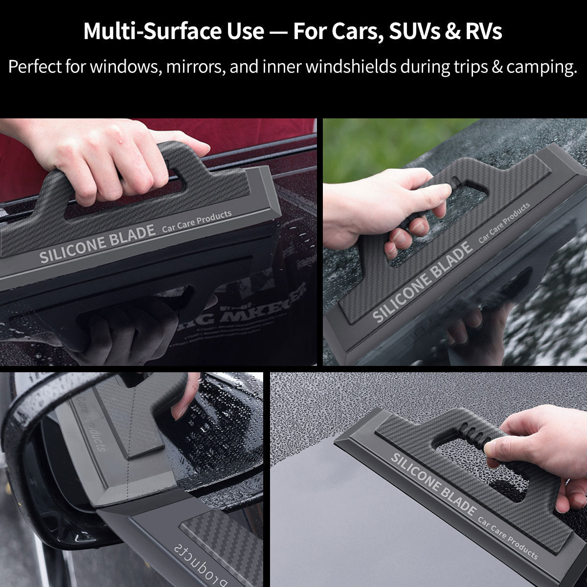 Car Window Wiper Squeegee Made of Silicone