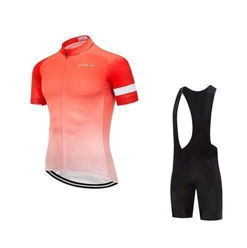 MTB Cycling Jersey and Padded Shorts Set for Skull Road