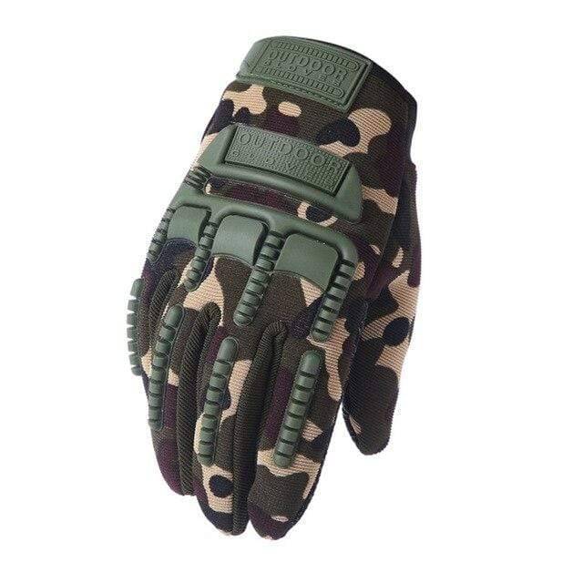 Military Style Work Gloves with Anti-Skid Design
