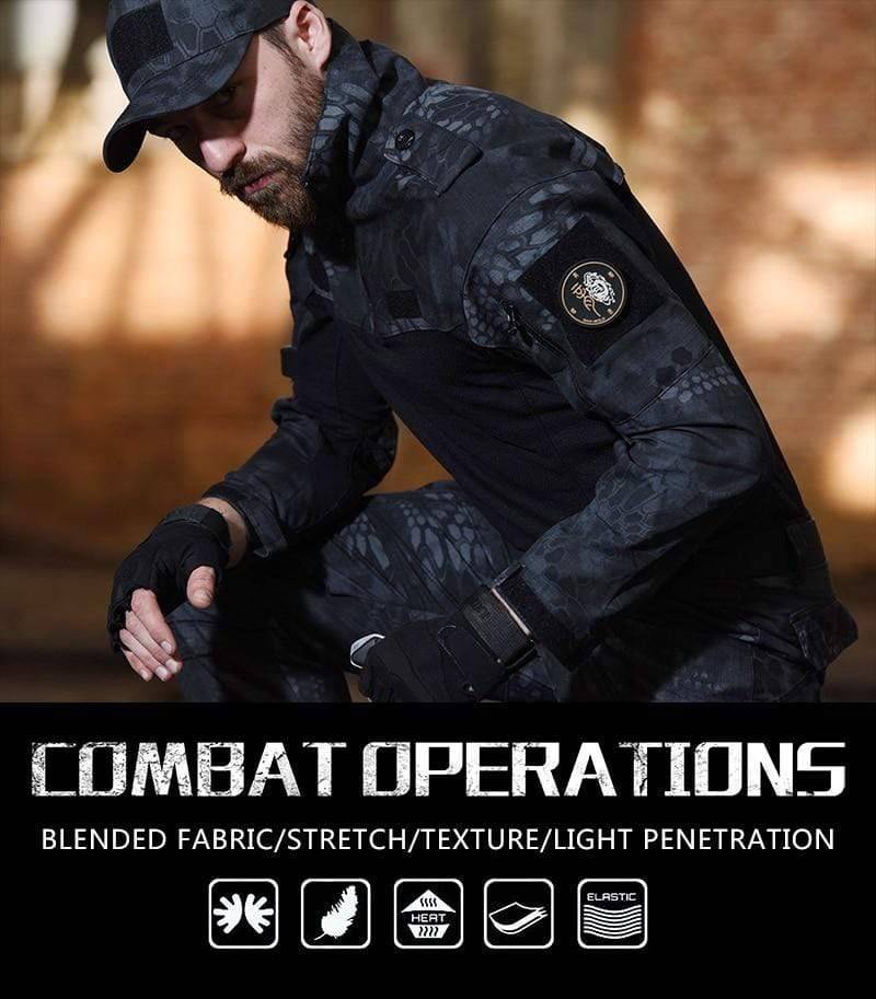 Hunting Ghillie Suit in Tactical Camouflage Design