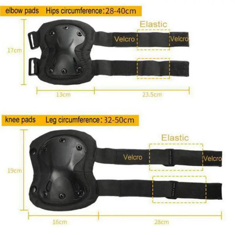 Knee and Elbow Protectors for Outdoor Activities