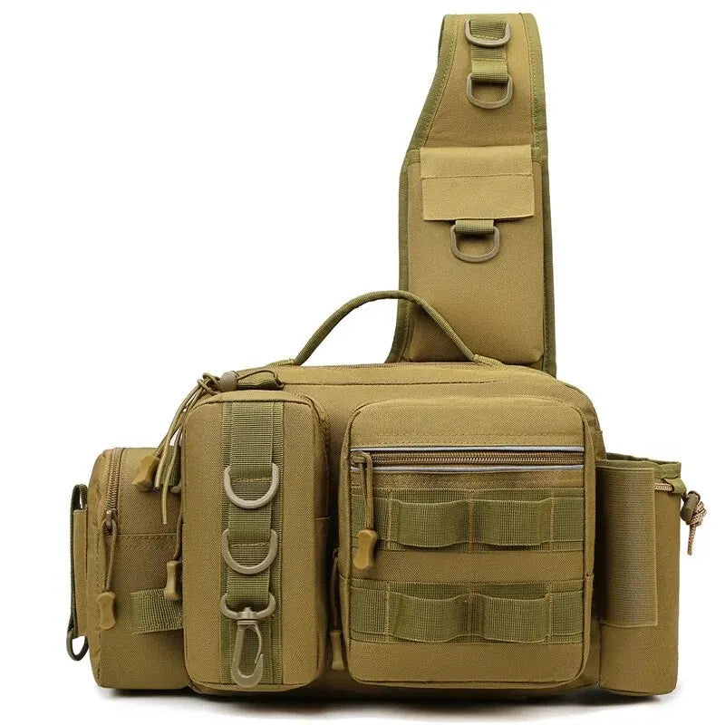 Fishing Backpack with Rod Storage for Tactical Use