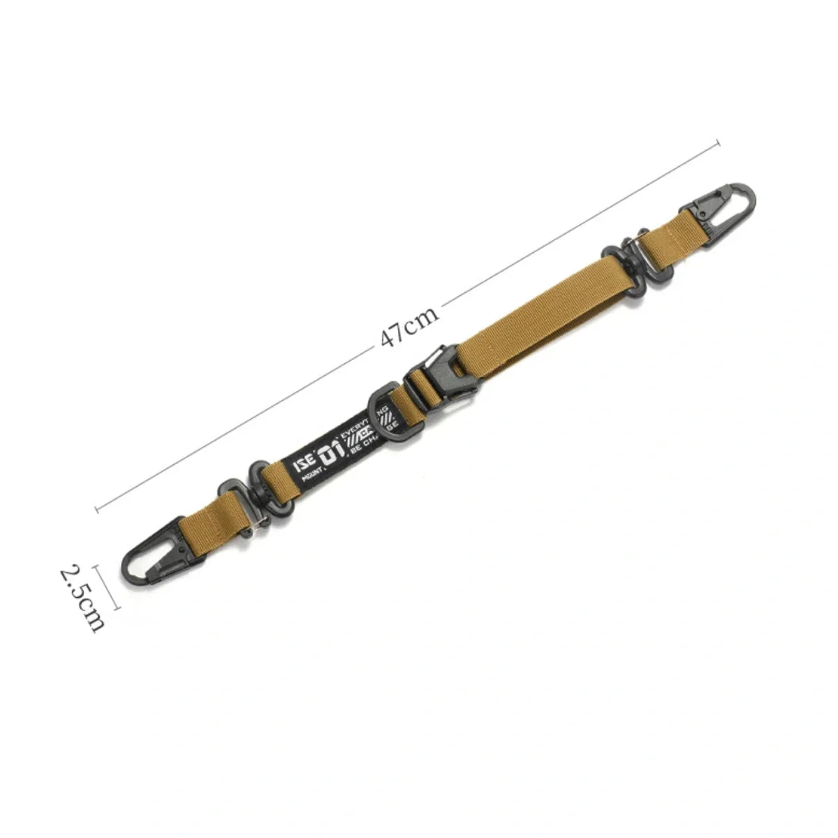 Clip Hook for Tactical Gear Straps
