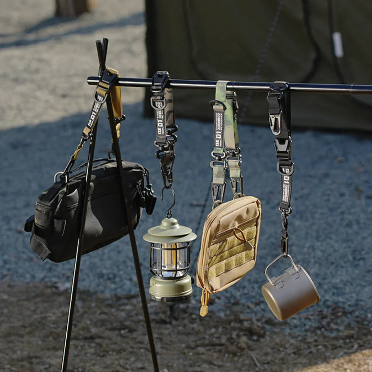 Clip Hook for Tactical Gear Straps