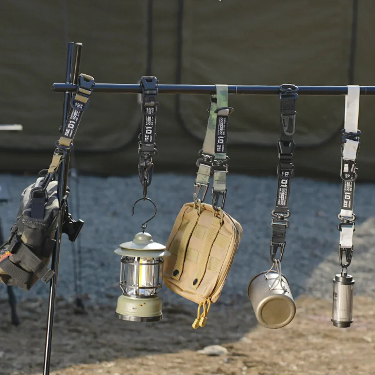 Clip Hook for Tactical Gear Straps