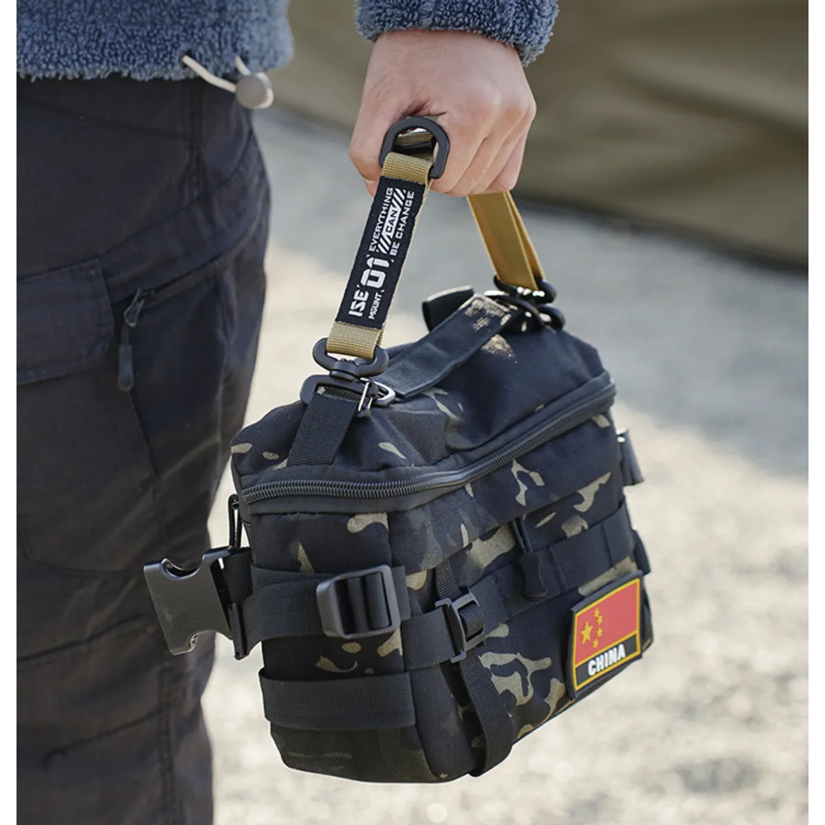 Clip Hook for Tactical Gear Straps