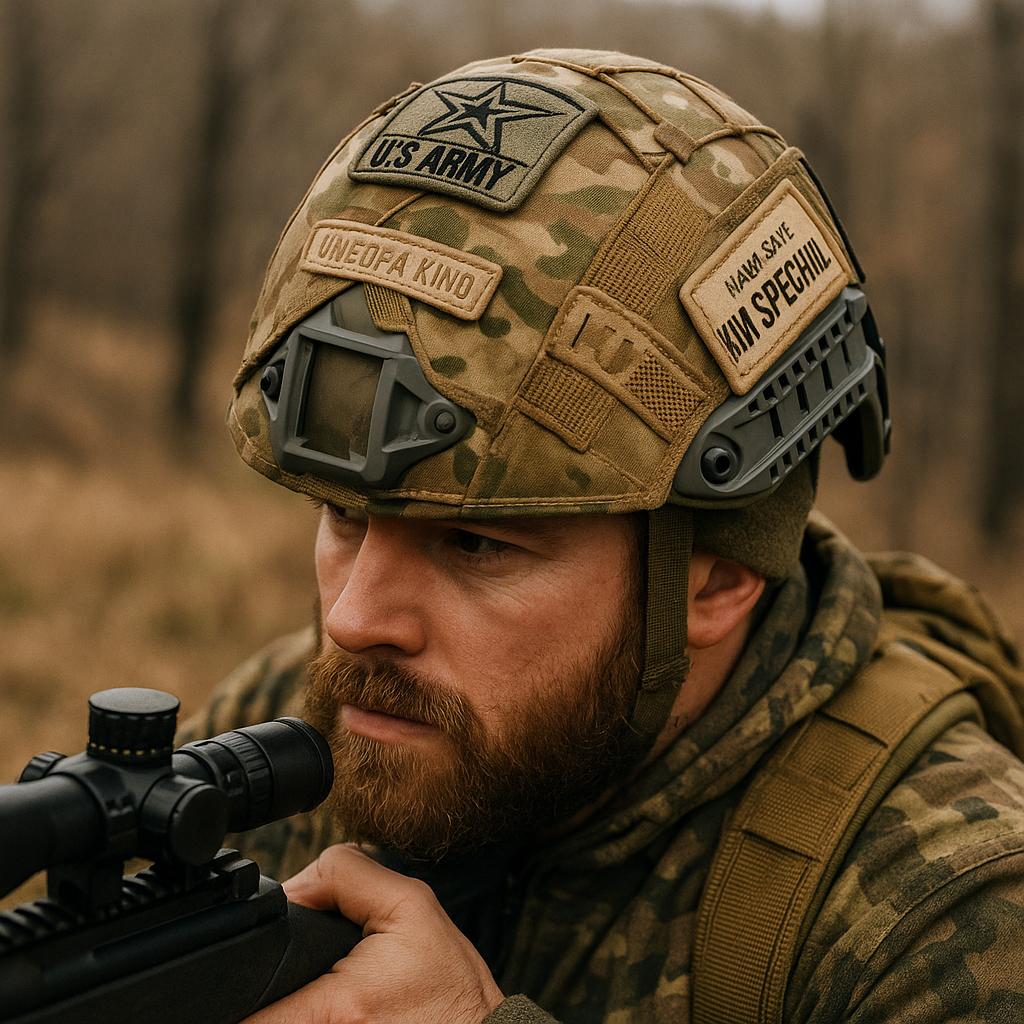 Helmet Cover for Tactical Military Use