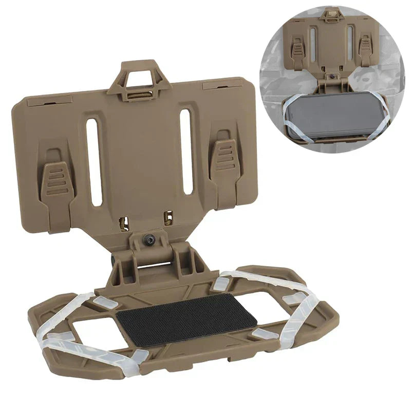 Chest Mount for Phones – Tactical MOLLE Folding Holder