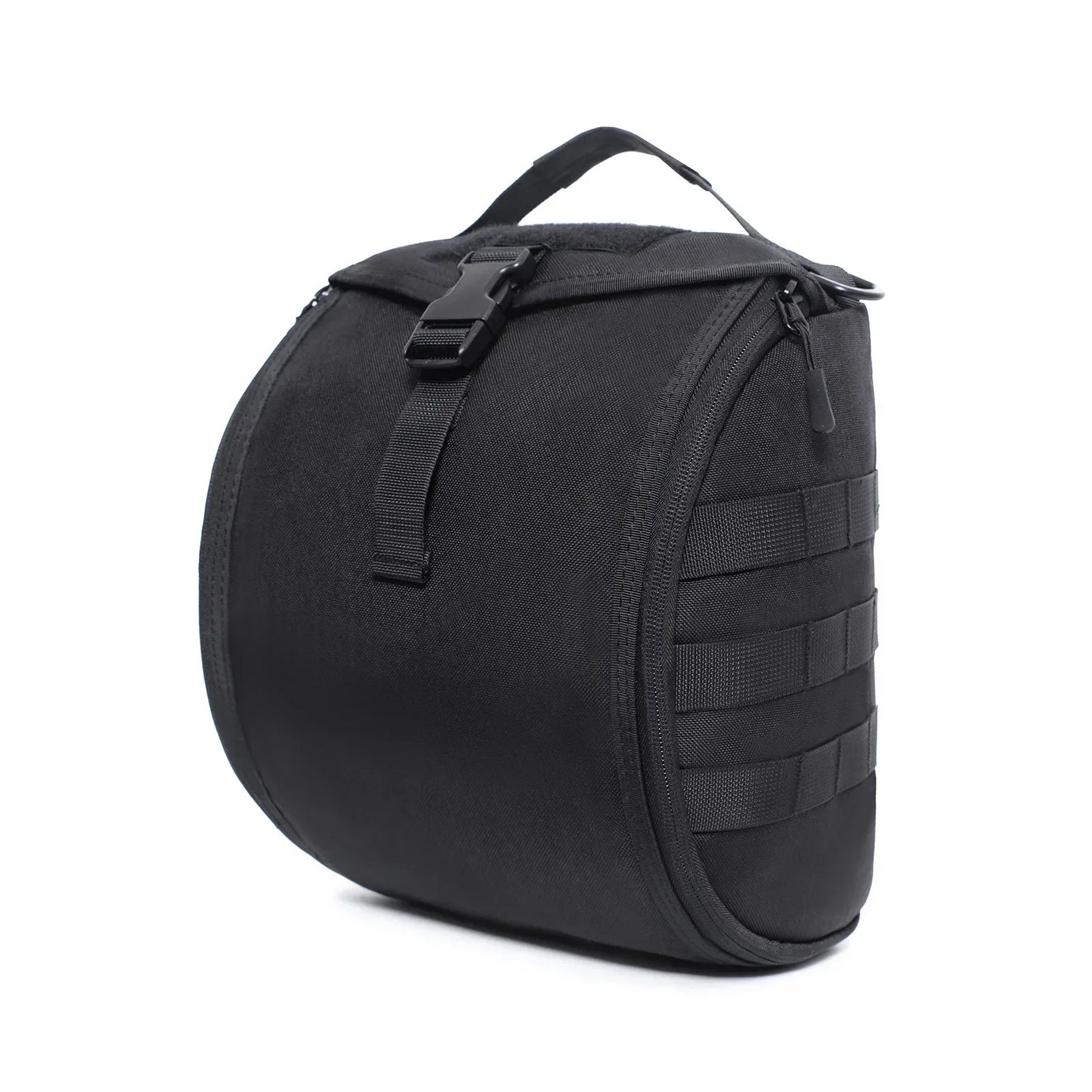 Military-Style Helmet Carrier with MOLLE System