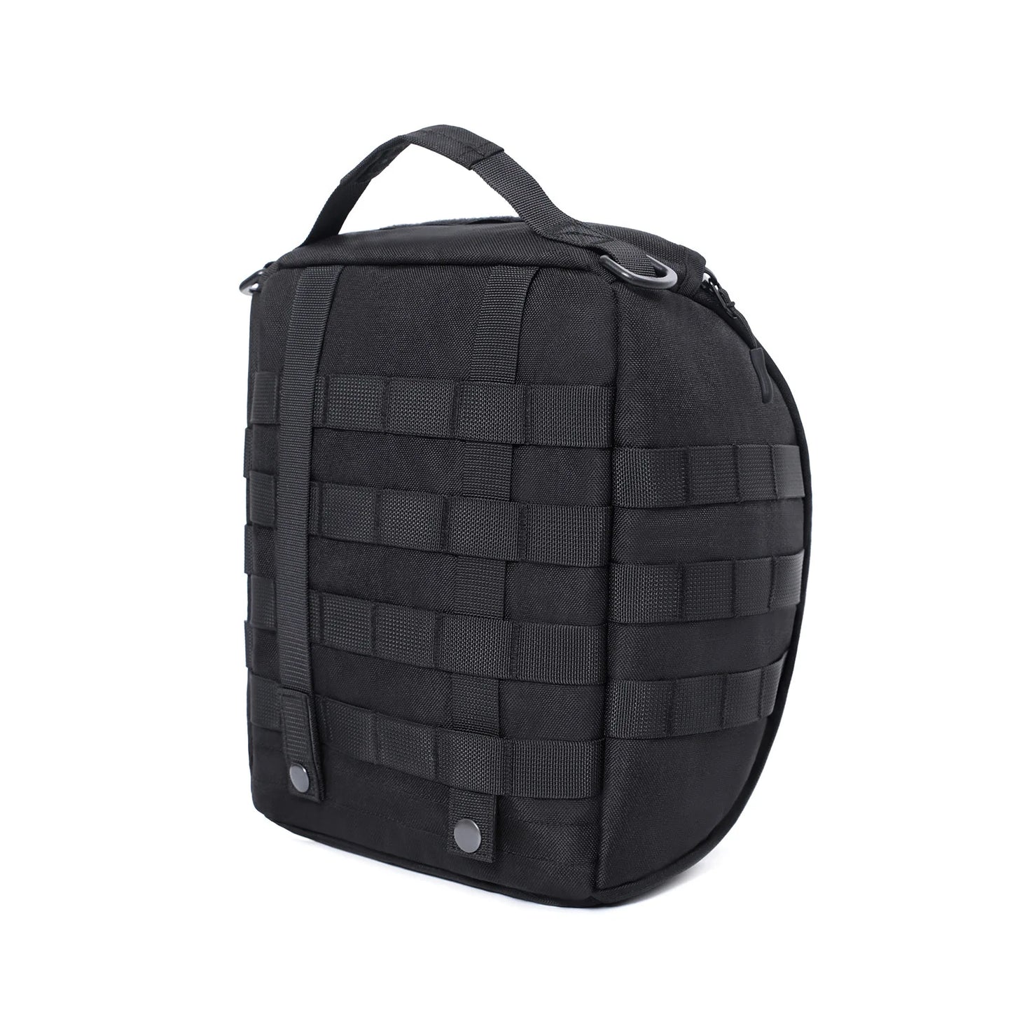 Military-Style Helmet Carrier with MOLLE System