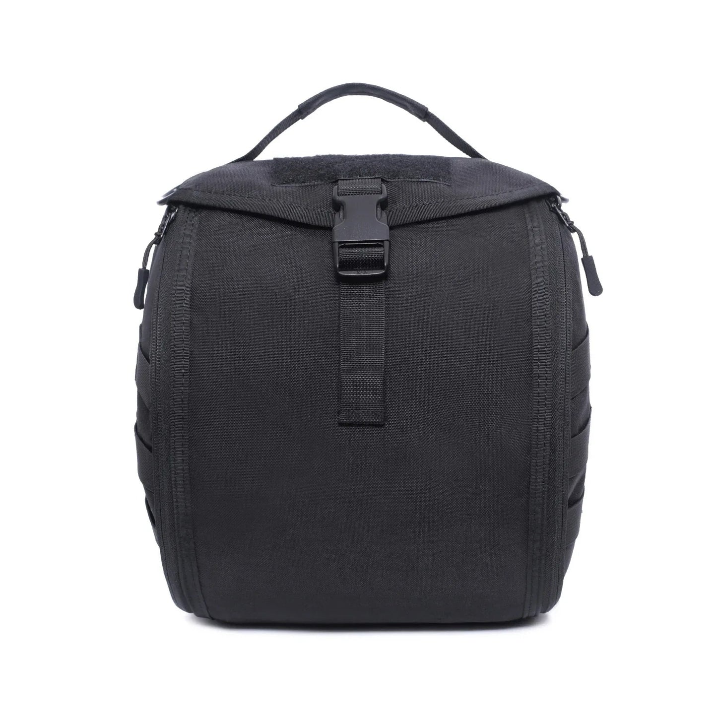 Military-Style Helmet Carrier with MOLLE System