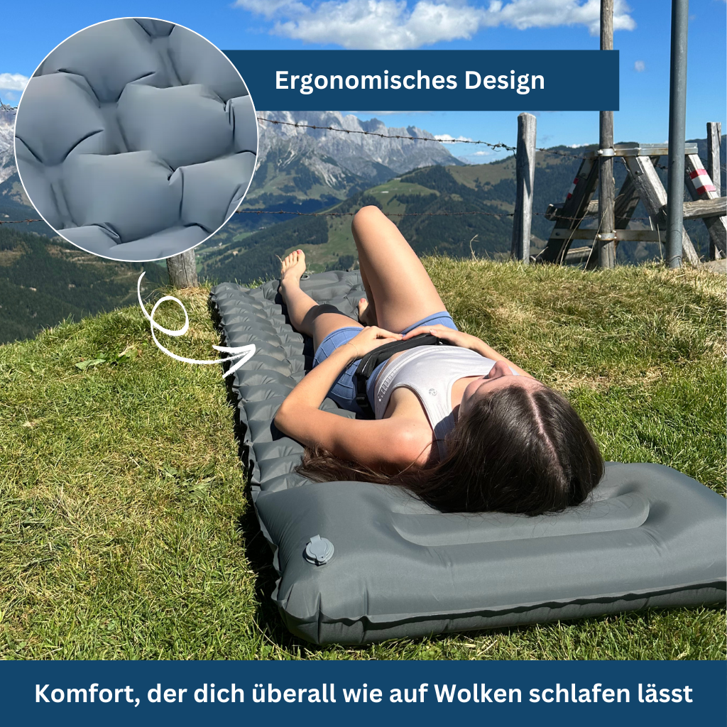 Compact Sleeping Pad - Ultralight Travel Mattress