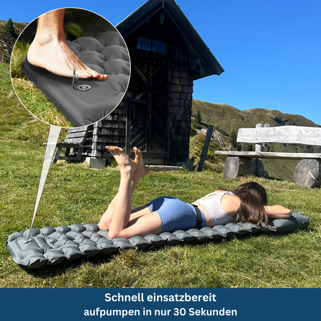 Compact Sleeping Pad - Ultralight Travel Mattress