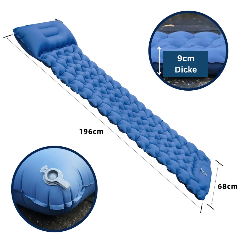 Compact Sleeping Pad - Ultralight Travel Mattress