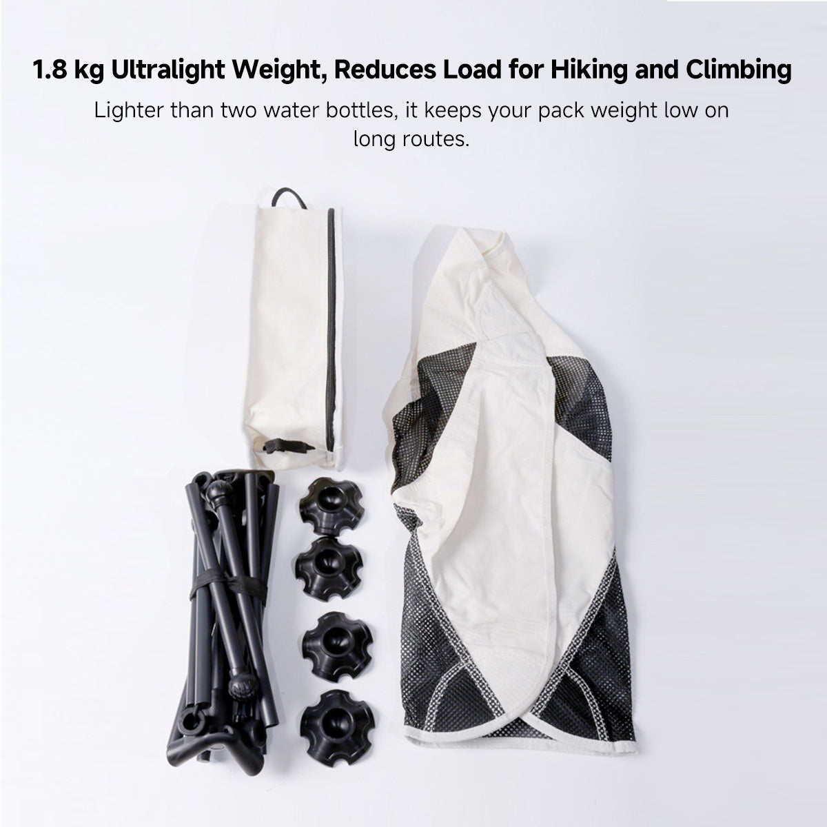 Lightweight Portable Camping Chair - Foldable Design