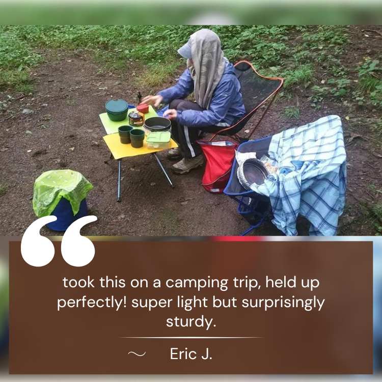Lightweight Collapsible Camping Chair for Easy Transport