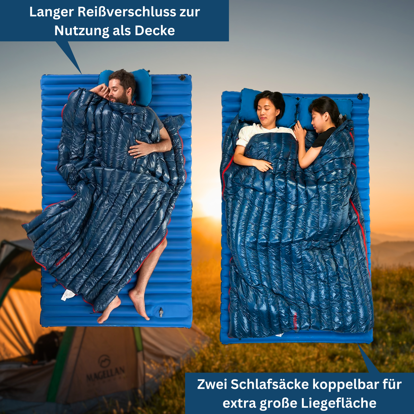 Lightweight Compact Sleeping Bag for Travel