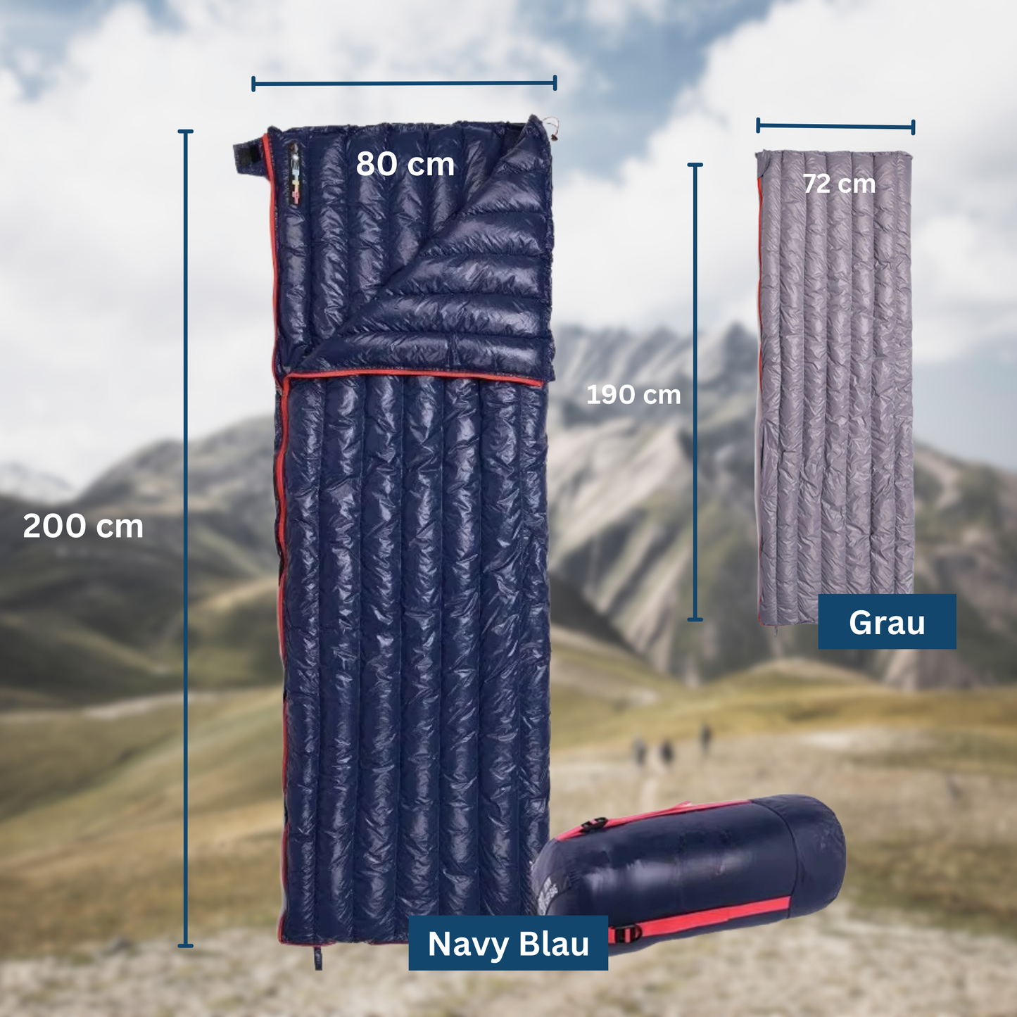 Lightweight Compact Sleeping Bag for Travel