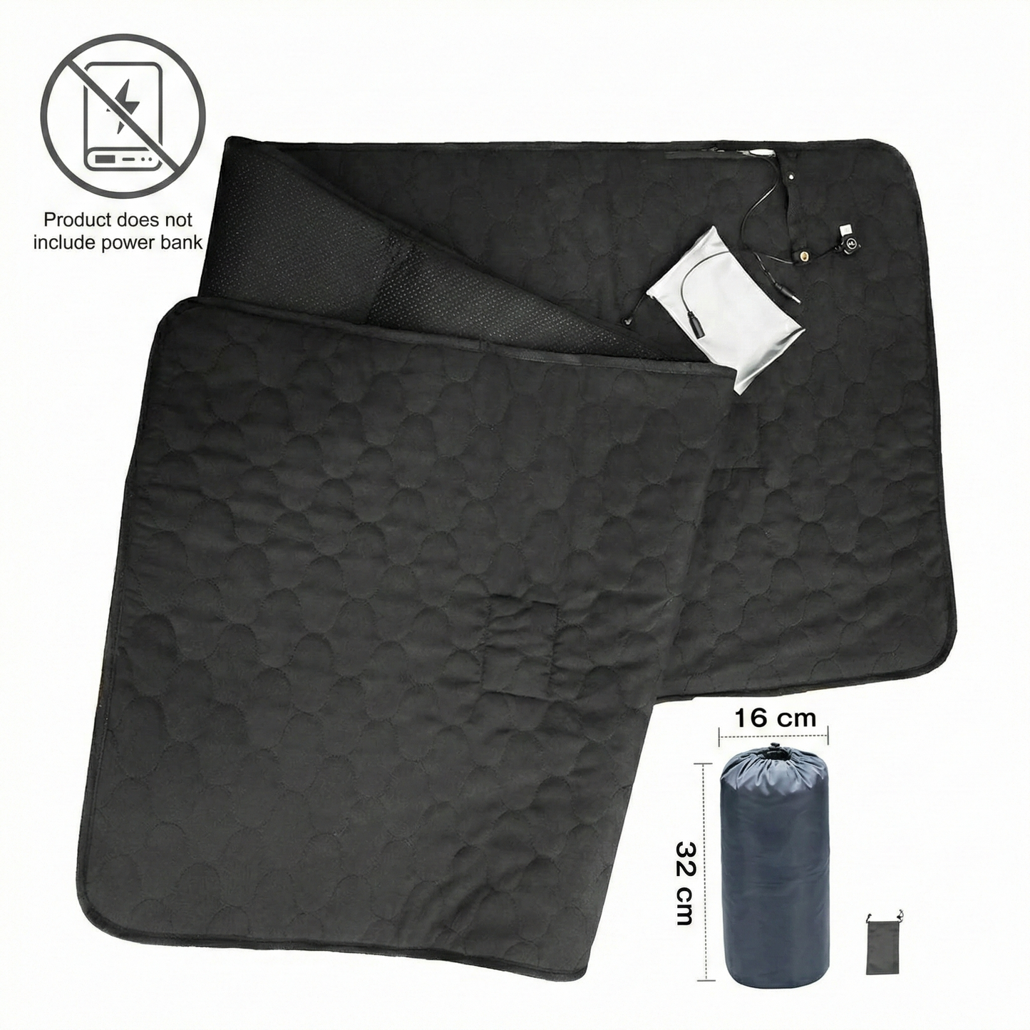 Heating Yoga Mat with USB Connection