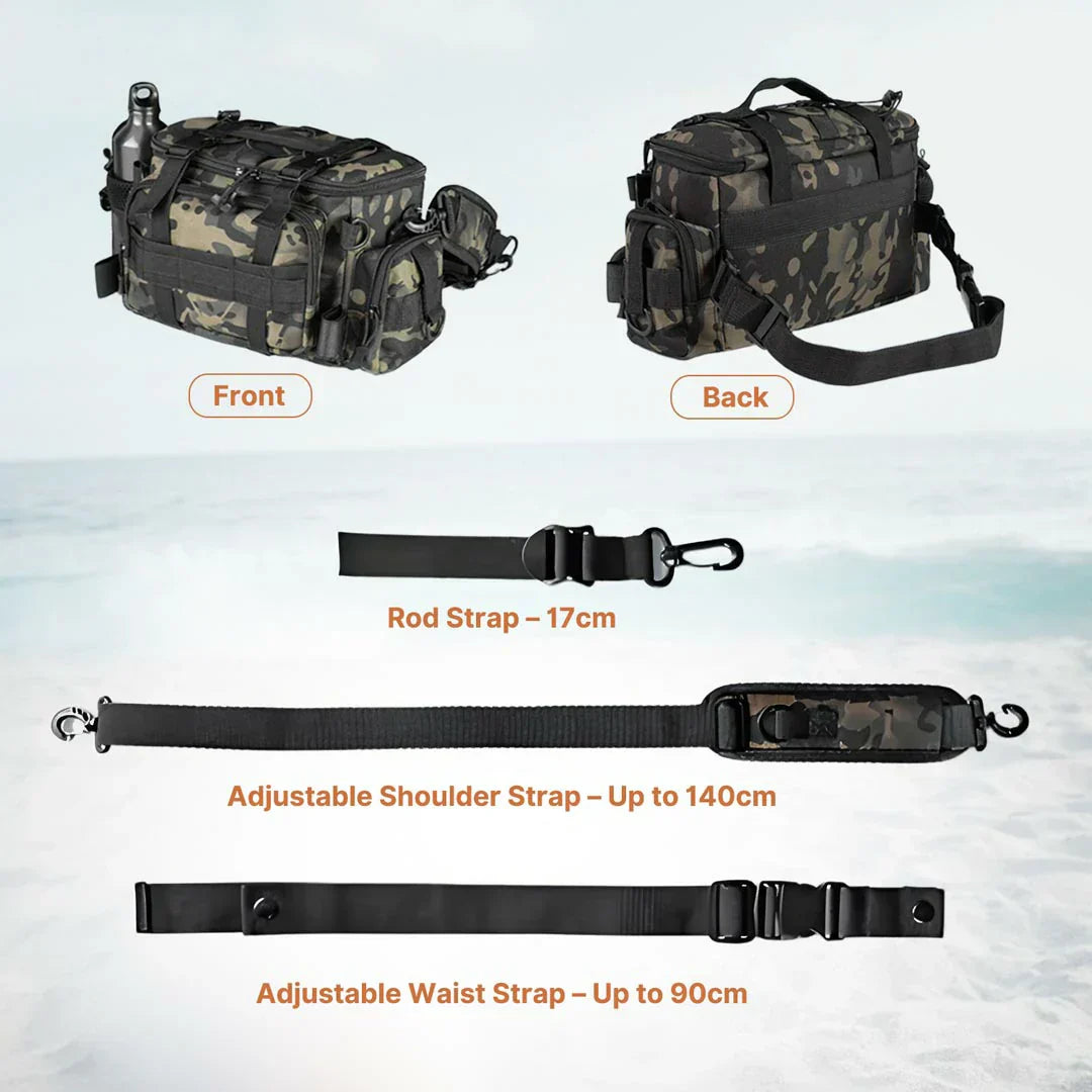 Fishing Gear Backpack – Waterproof Storage for Tackle