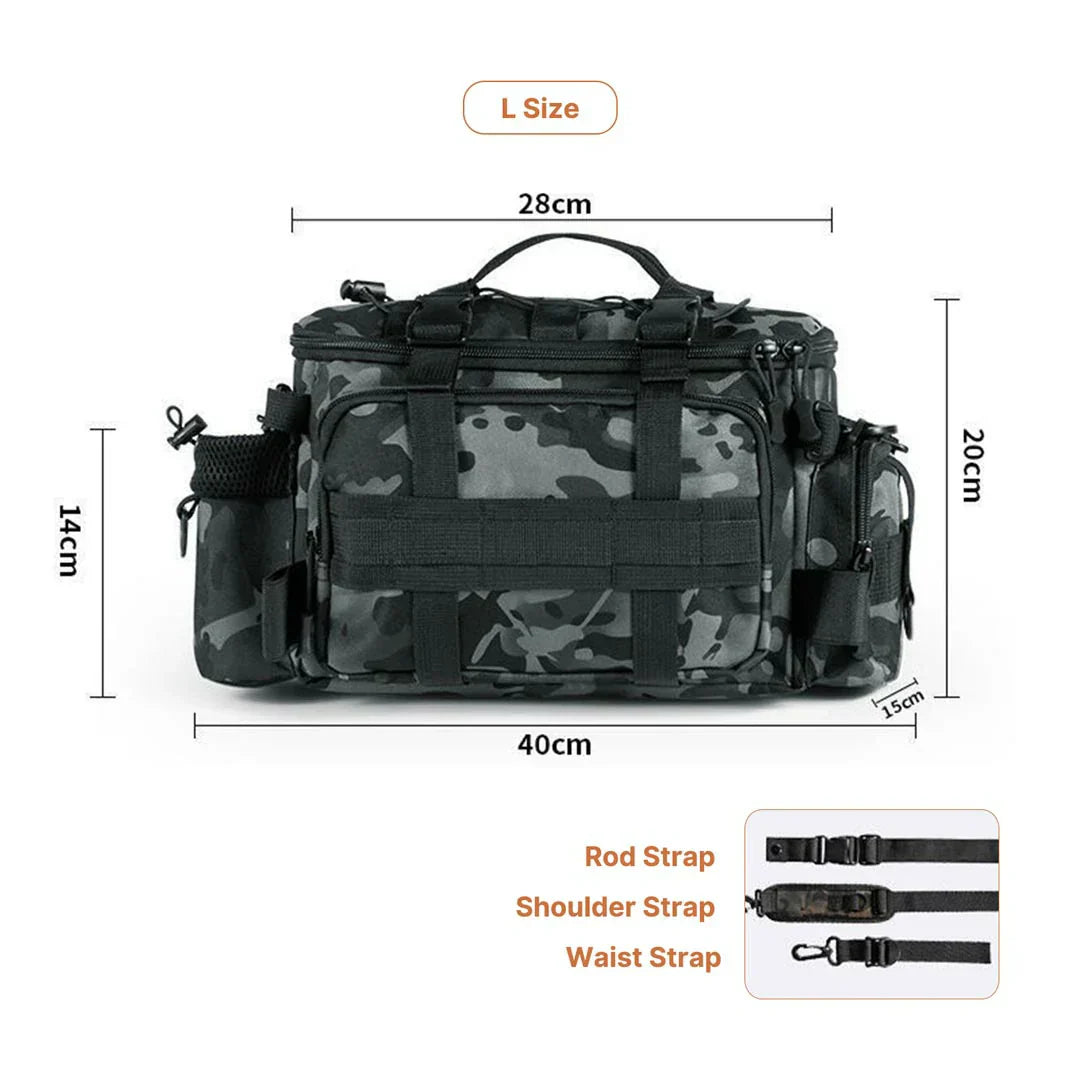 Fishing Gear Backpack – Waterproof Storage for Tackle