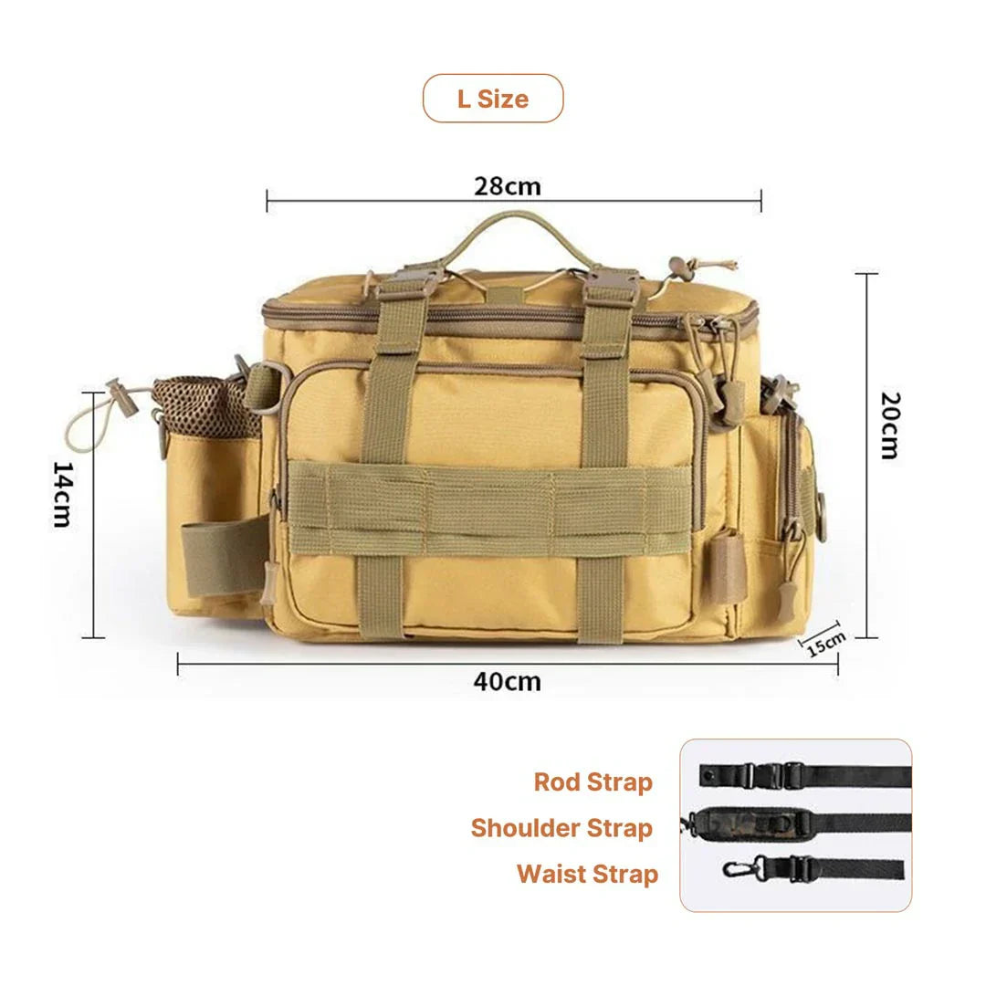 Fishing Gear Backpack – Waterproof Storage for Tackle