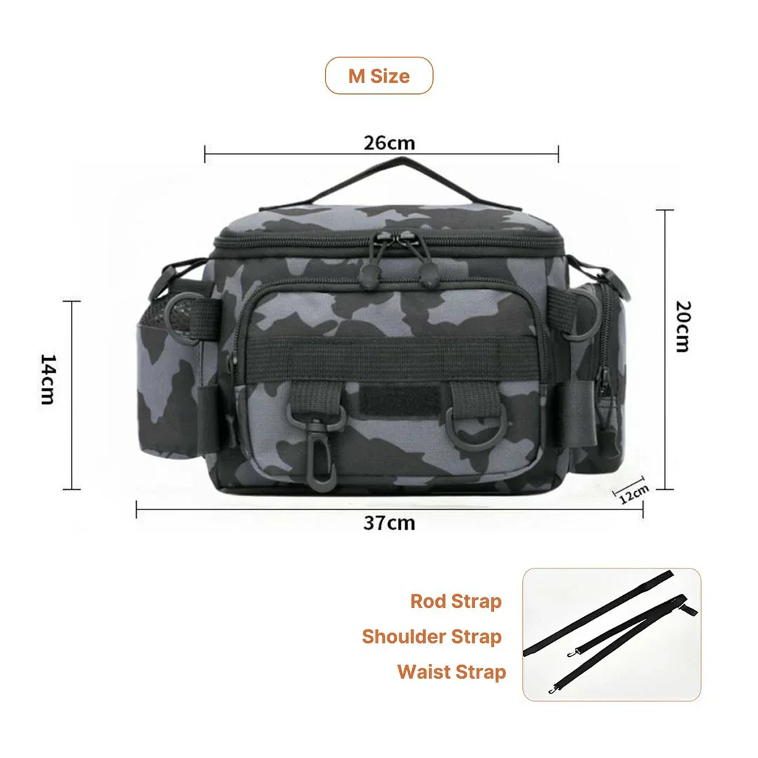 Fishing Gear Backpack – Waterproof Storage for Tackle