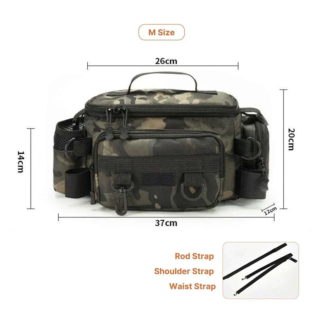 Fishing Gear Backpack – Waterproof Storage for Tackle