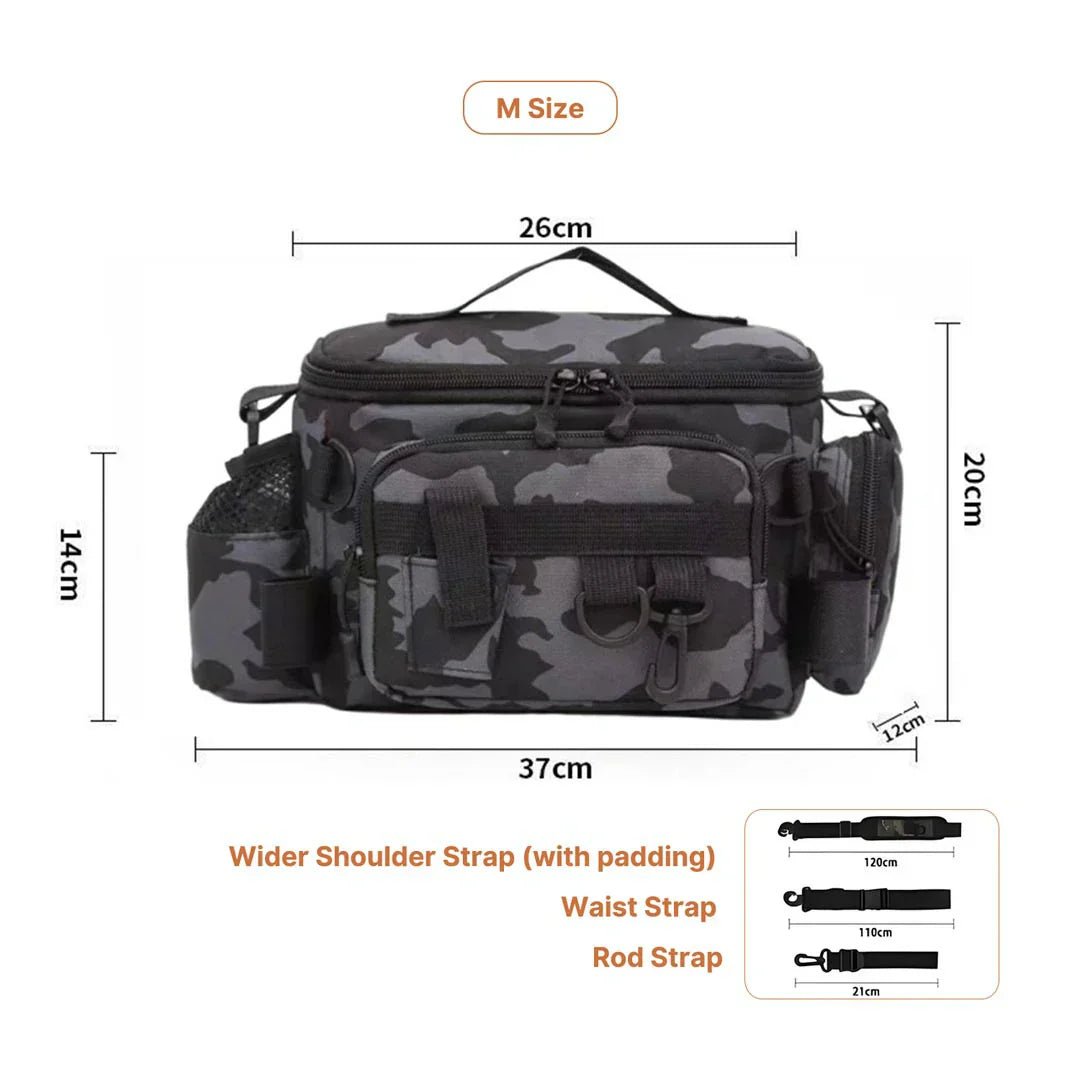 Fishing Gear Backpack – Waterproof Storage for Tackle