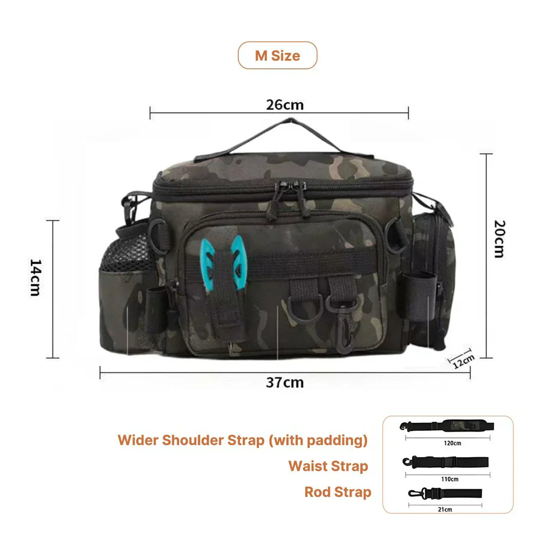 Fishing Gear Backpack – Waterproof Storage for Tackle