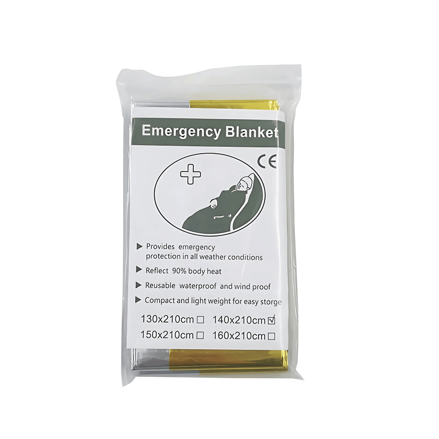 Emergency Blanket - Insulated and Waterproof for Outdoor Use