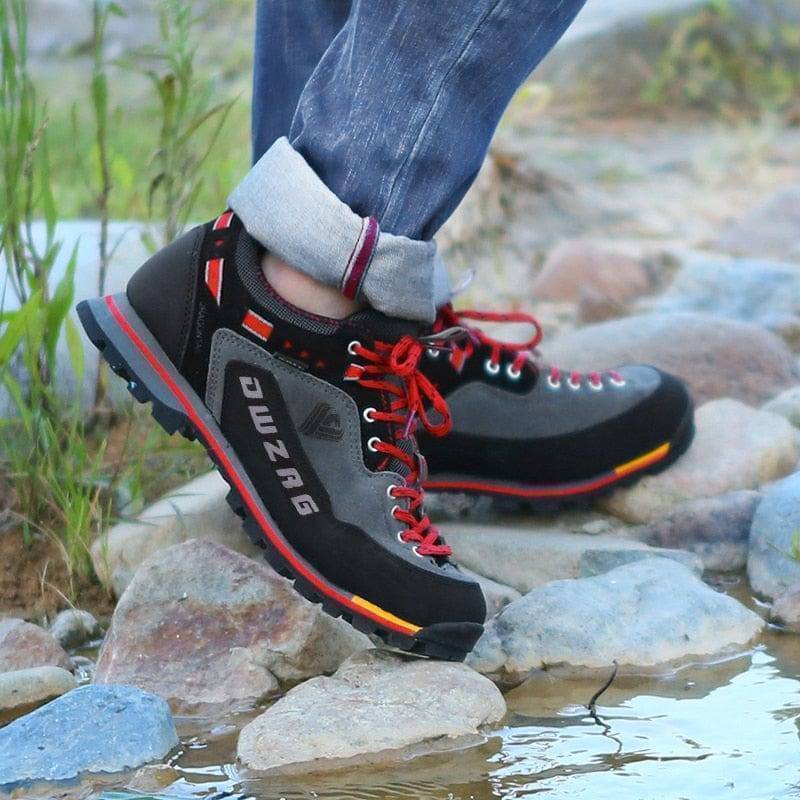 Outdoor Adventure Hiking Shoes with Waterproof and Anti-Slip Features