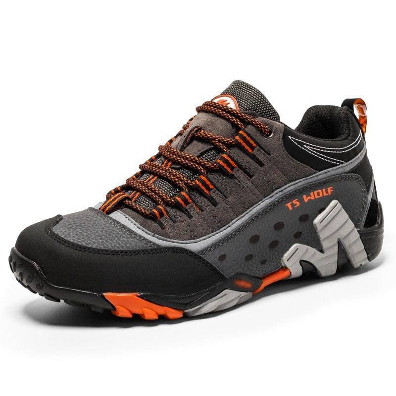 Leather Hiking Boots - Waterproof Outdoor Footwear