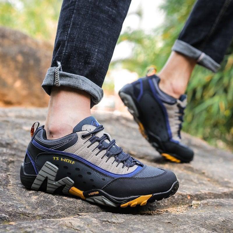 Leather Hiking Boots - Waterproof Outdoor Footwear