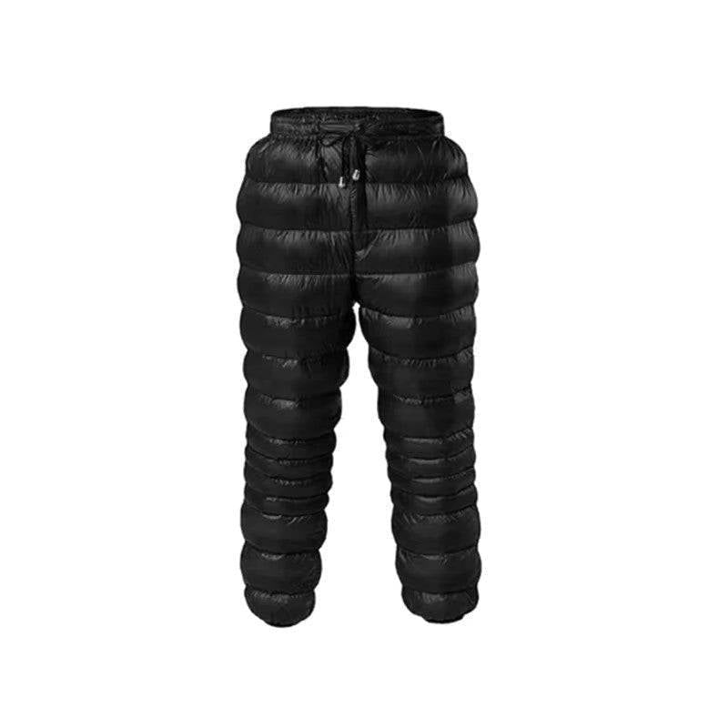 Insulated Hiking Trousers for Winter with Down Filling