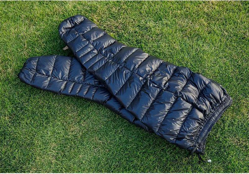 Insulated Hiking Trousers for Winter with Down Filling