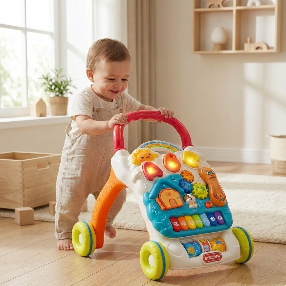 Sit-to-Stand Baby Walker 2-in-1 | The Kinetic Milestone