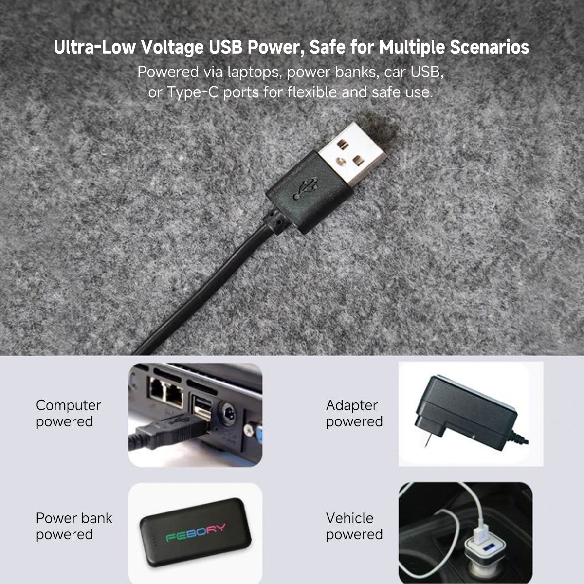 Electric Blanket with 3-Zone Heating and USB Fast Warm-Up