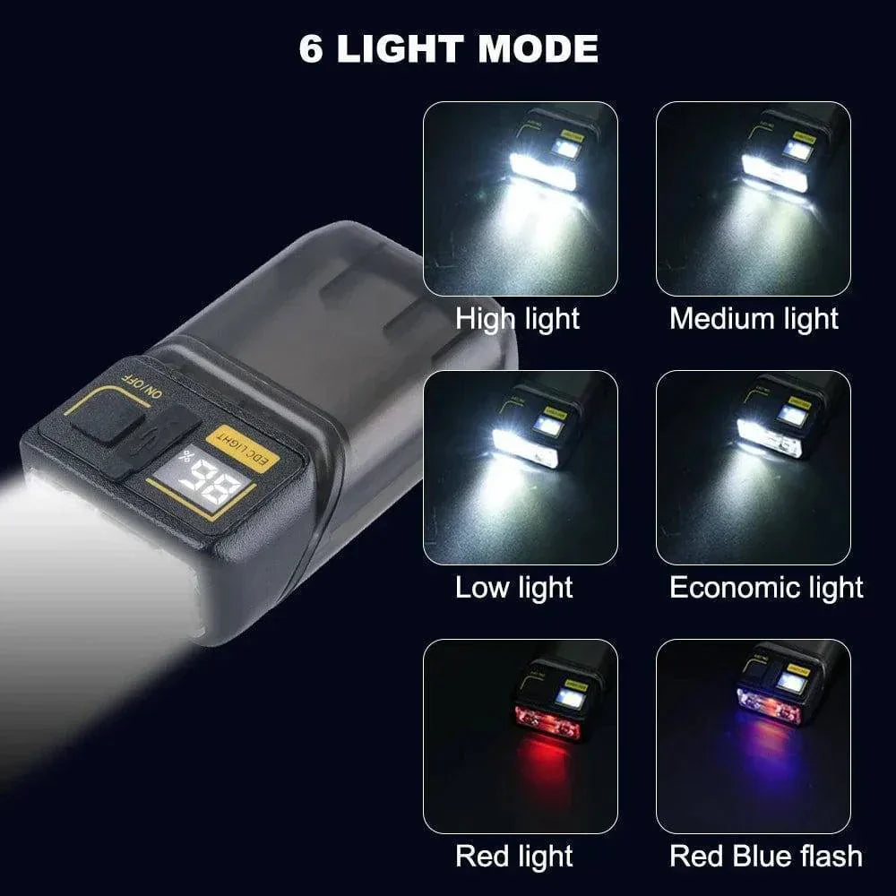 Compact USB Rechargeable Flashlight Torch