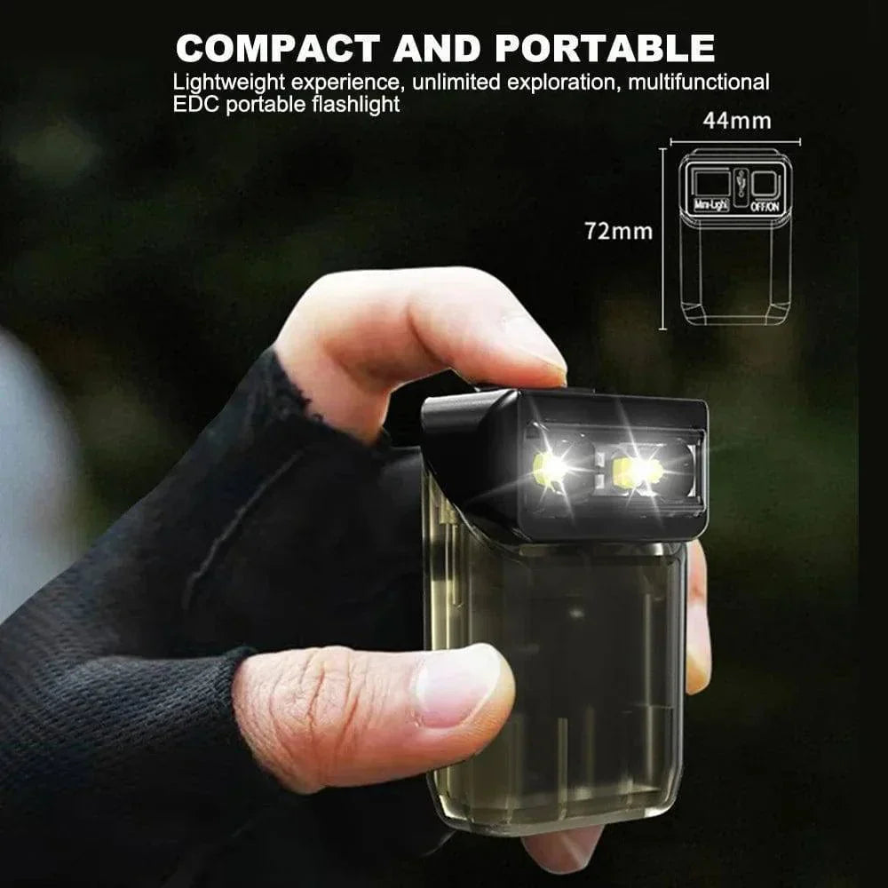 Compact USB Rechargeable Flashlight Torch