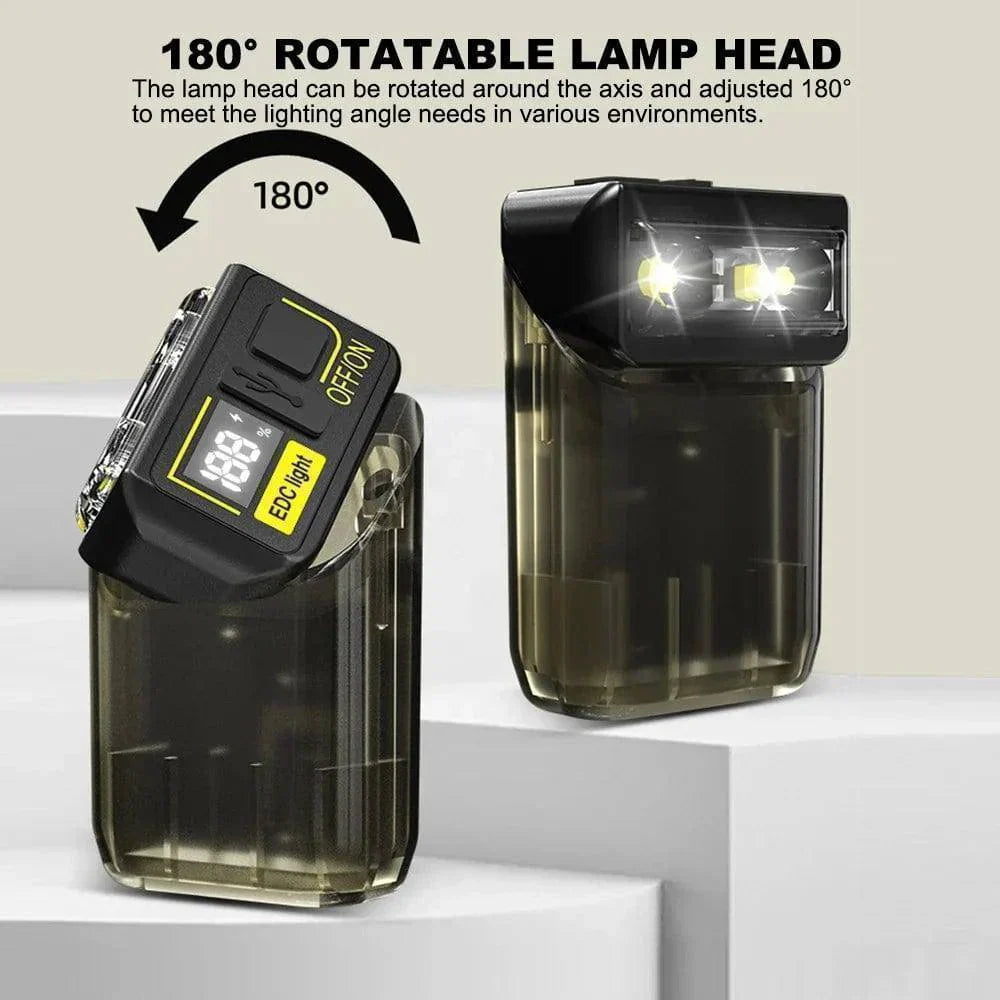Compact USB Rechargeable Flashlight Torch