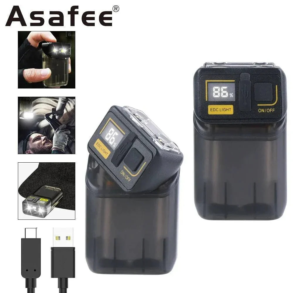 Compact USB Rechargeable Flashlight Torch