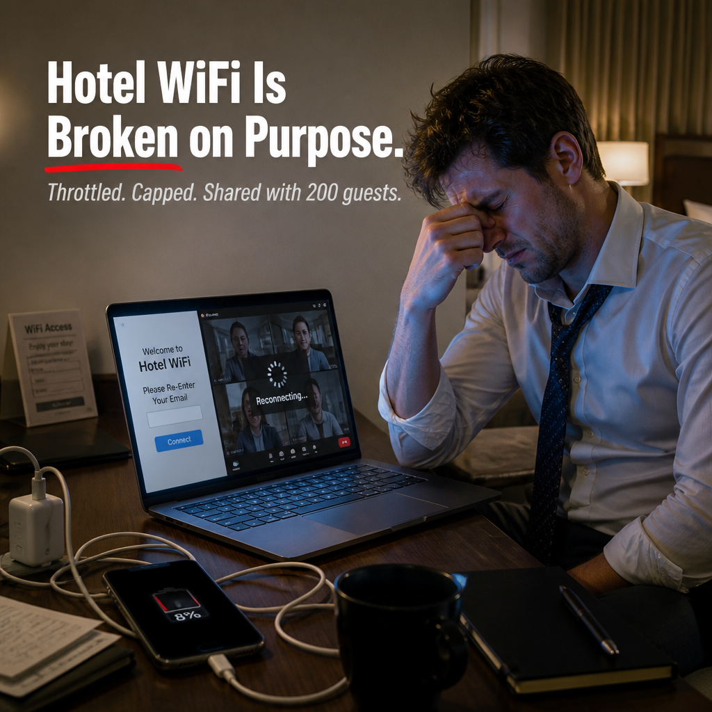 NomadNet™ — Run Your Own 300Mbps WiFi in Hotels, Cafés & Airports
