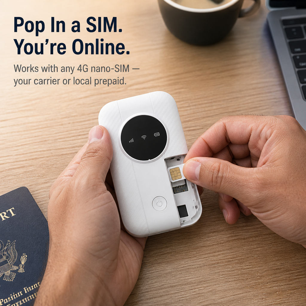 NomadNet™ — Run Your Own 300Mbps WiFi in Hotels, Cafés & Airports