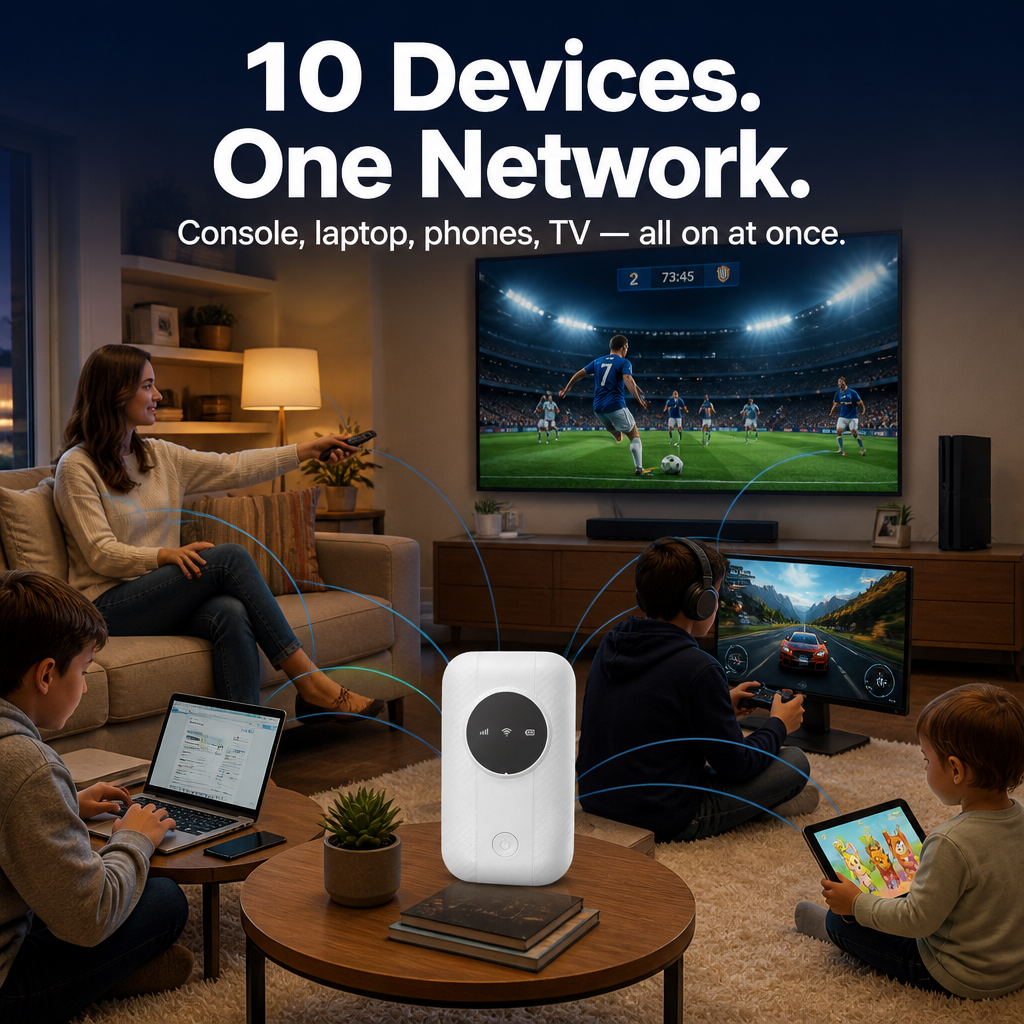 NomadNet™ — Run Your Own 300Mbps WiFi in Hotels, Cafés & Airports