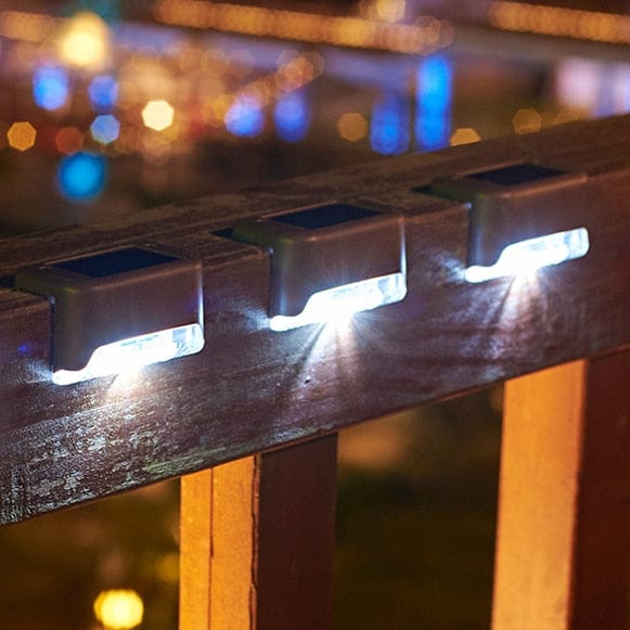 Outdoor LED Solar Powered Waterproof Stair and Garden Light