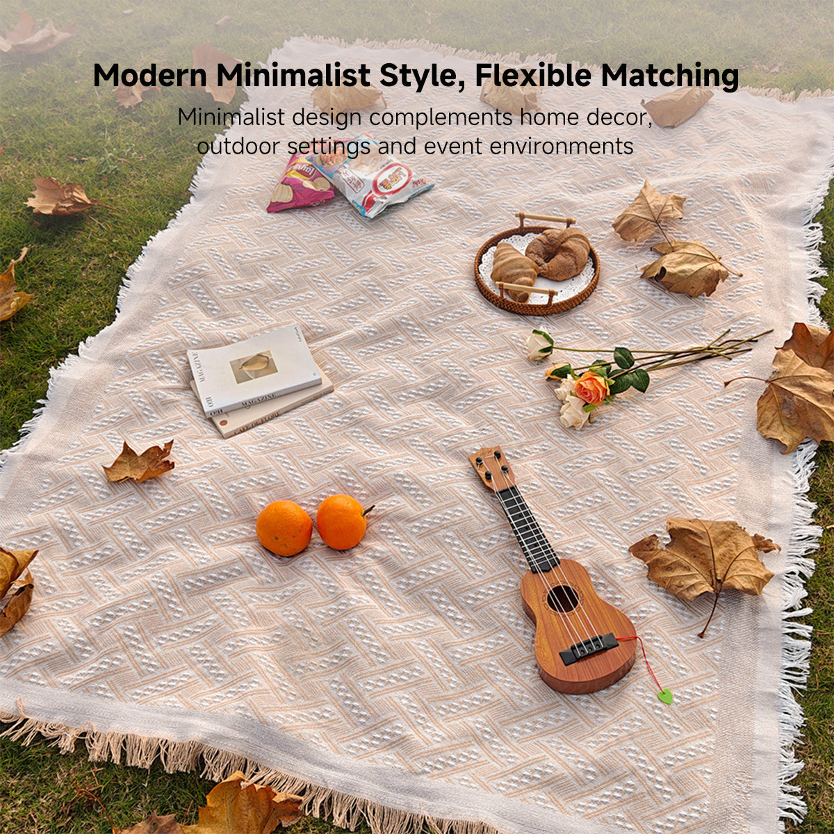 Durable Checkered Blanket for Indoor and Outdoor Use