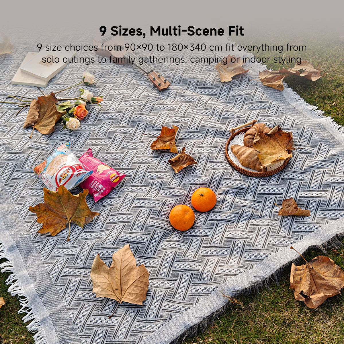 Durable Checkered Blanket for Indoor and Outdoor Use