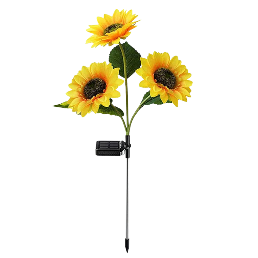 Garden Flower Lights with LED – Solar Powered Decorative Illumination